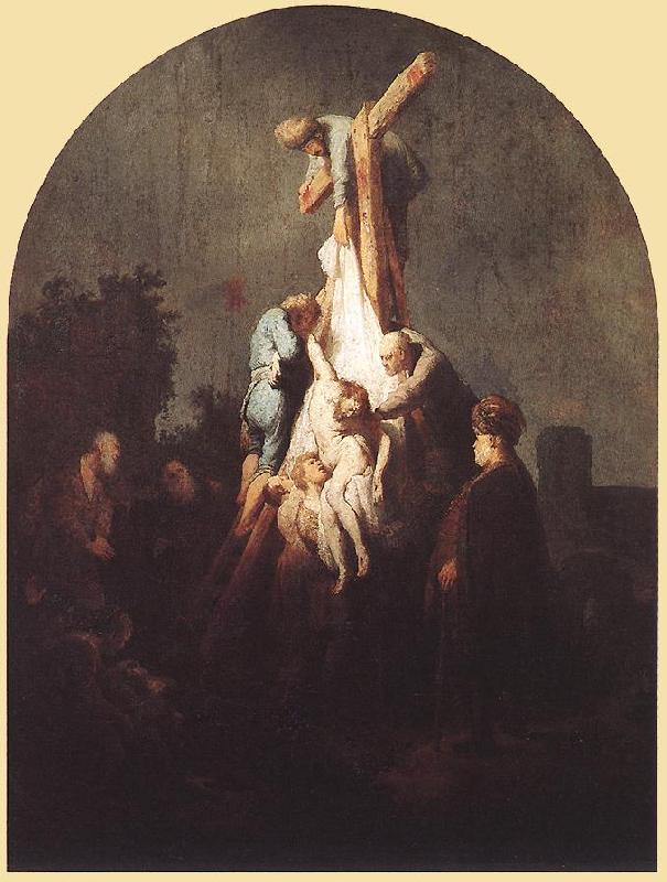 REMBRANDT Harmenszoon van Rijn Deposition from the Cross fgu Sweden oil painting art